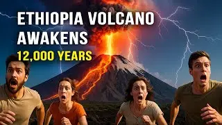Ethiopia&rsquo;s Hayli Gubbi Erupts After 12,000 Years, Volcanic Lightning, Lava Rivers | #volcano #viral