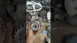 royal Enfield one way clutch replacing 🔥🛠️
