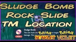 Sludge Bomb (TM148) Rock Slide (TM86) TM Location