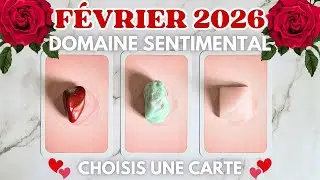 ❤️ VOTRE AVENIR SENTIMENTAL EN FÉVRIER 2026 ❤️ | TIRAGE SENTIMENTAL AU CHOIX | GUIDANCE DU MOMENT