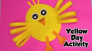 Yellow Day Activity | Yellow Day Craft |  Yellow Day Celebration Craft Ideas |