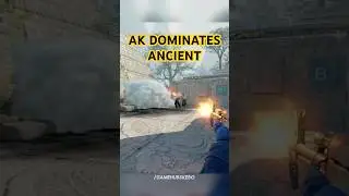 AK47 ON ANCIENT &ndash; FACEIT 10 RIFLE MASTER! #cs2 #кс2 #csgoskins