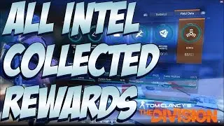 The Division - All Intel Collected Rewards And Trophies/Achievements (100% Completed)