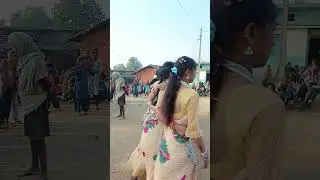 m blood Diwali devar dance video 🎥 female dance visitor 2026adivasi model #adivasi model