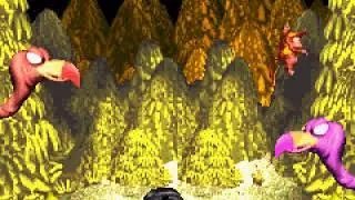 Donkey Kong Country (GBA) - Chimp Caverns - Necky's Revenge