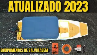 EQUIPAMENTOS PARA REGISTRO DA EMBARCAÇÃO DE SALVATAGEM !!! 2023