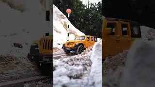 car racing Jeep