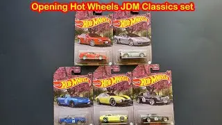 Opening Hot Wheels Japanese Classics JDM Imports set 2023