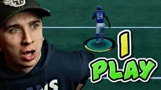 I WON ONLY USING ONE OFFENSIVE PLAY IN Madden 18