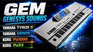 GEM Genesys Sound Pack Yamaha Genos Tyros 5 - PSR - Korg Pa1000 - Pa5x