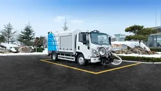 High Pressure Water Marking Line Cleaning Vehicle