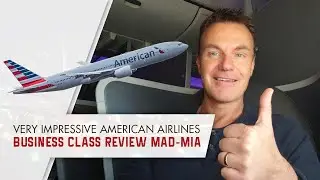 American Airlines - Business Class Review - Madrid to Miami | WOW, impressive Business Class