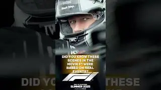 Did You Know These Scenes in the Movie F1 Were Based on Real Events?#f1 #shorts #movie #viral
