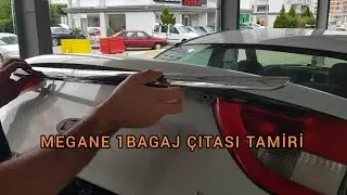MEGANE 1 ARKA BAGAJ &Ccedil;ITASI TAMİRİ