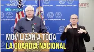 Movilizan a toda la Guardia Nacional en Minnesota tras disturbios