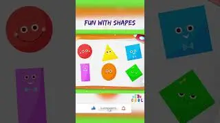 Fun with Shapes! Intelligent Kids Learn #cocomelon #kidslearningvideos #kidscontent