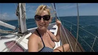 Upwind sailing fun back to Carriacou - EP 87 - Sailing Seatramp