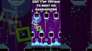 Trying to beat GD Randomizer Day 1! #RetroGD #GD #Challenge #Day1 #GDRandomizer #