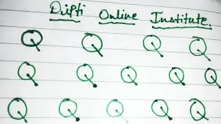 Letter Q Tracing Practice for Kids | Learn to Write Q Step-by-Step | Alphabet Writing for Nursery