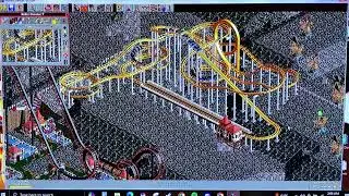 Легенда в полном восторге! Запутанные пейзажи в игре Roller Coaster Tycoon, эпизод 178