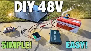 Ultimate Beginner&rsquo;s Guide to 48V DIY Solar (Step-by-Step)