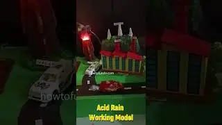 acid rain working model for science exhibition - shorts | howtofunda