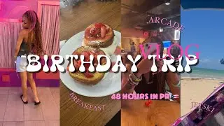 BIRTHDAY VLOG PT 2 | PUERTO RICO EDITION 🇵🇷 *jetski,grwm,out to eat* | ItsDaehana