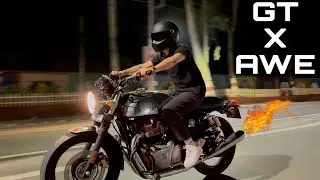Loudest exhaust in continental ||GT650||