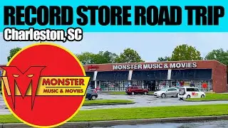 Monster Music! My annual record shopping in Charleston, South Carolina #vinyl #cds #physicalmedia