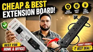 Portronics Extension Board Unboxing | Portronics Power Plate 10 Review | Best Extension Board