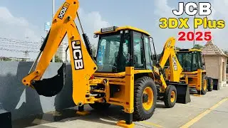 JCB 3DX Plus 2025 74HP AC New Model Backhoe Loader (Price, Features, Mileage)