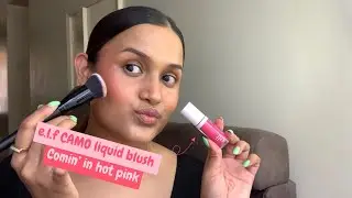 Elf camo liquid blush/comin&rsquo; in hot pink pt.2