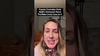 Popular Comedian&rsquo;s Full Statement About Blake Lively Case! Omid Djalili Speaks Out on X!!