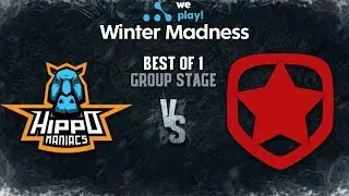 Hippomaniacs vs Gambit Bo1 - WePlay! Winter Madness - Group Stage
