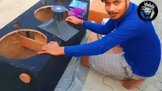 Kamal body DJ cabinet Chakor Mein Kaise lagaen fitting kaun sa glue kaun se speaker use Karen best