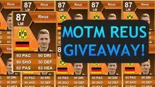 MOTM REUS GIVEAWAY
