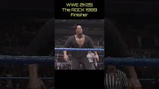 WWE 2K25 The ROCK Finisher Gameplay #wwe2k25 #wwe2k25mods #wwe2k25gameplay #therock #wwe #gameplay