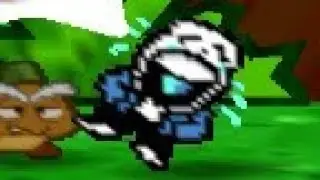 well this stinks (Paper Mario 64: Paper Sans texture pack )