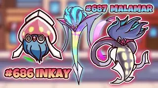 Inkay & Malamar &ndash; From Cute to Creepy?! 🌊🌀 | Animated Pok&eacute;dex #15