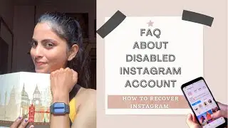 FAQ about Disabled Instagram Account ⁉️ Things you should not do with your IG ⚠️ | Nikita Panchigar