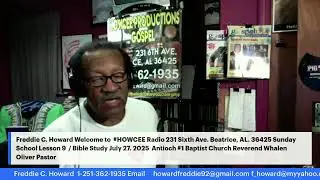 Live Sunday School  Lesson 9 July 27 2025 Print Mat.24: 1-8 15-24  Subject:  