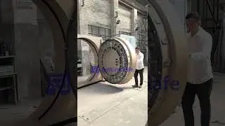 Luxurious round vault door manufacturer! #vaultdoor #bankvault #vault #safedoor #door #bank #safe