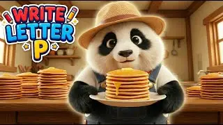 Write the Letter P Song | Peter Piper Phonics & Tongue Twister
