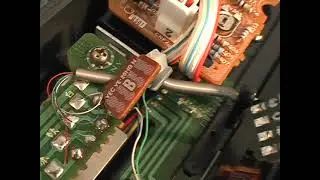 Tonearm removal/repair of Sony PS-X800 turntable.