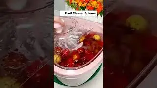 Fruit Cleaner Spinner #goodthingsrecommended #gooditems#amazonfinds