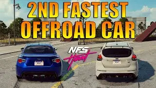 NFS Heat - The 2nd Fastest OFFROAD Car In The Game (SUBARU BRZ Premium vs FORD Focus RS)