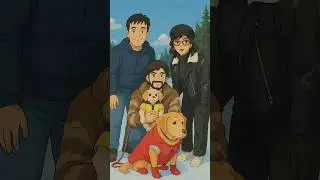 Ghibli Trend with leo & Reo❤️ #shorts | Anant Rastogi