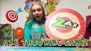 ZAX AXE THROWING FUN! 🎯 *crazy game*