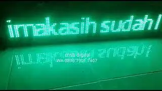 Jual Display Running Text | running text berjalan | WA 0896.7901.7407