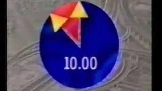 HTV Wales - Continuity and The Time The Place opening titles, 1990